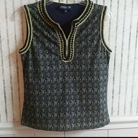 Jones New York Tops - Jones New York Petite Sleeveless Top Size L
